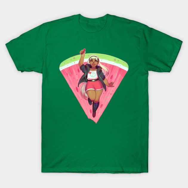 Watermelon T-Shirt by GDBee